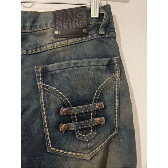 Ring of Fire slim straight Gage st jeans 32x34 - Picture 6 of 10